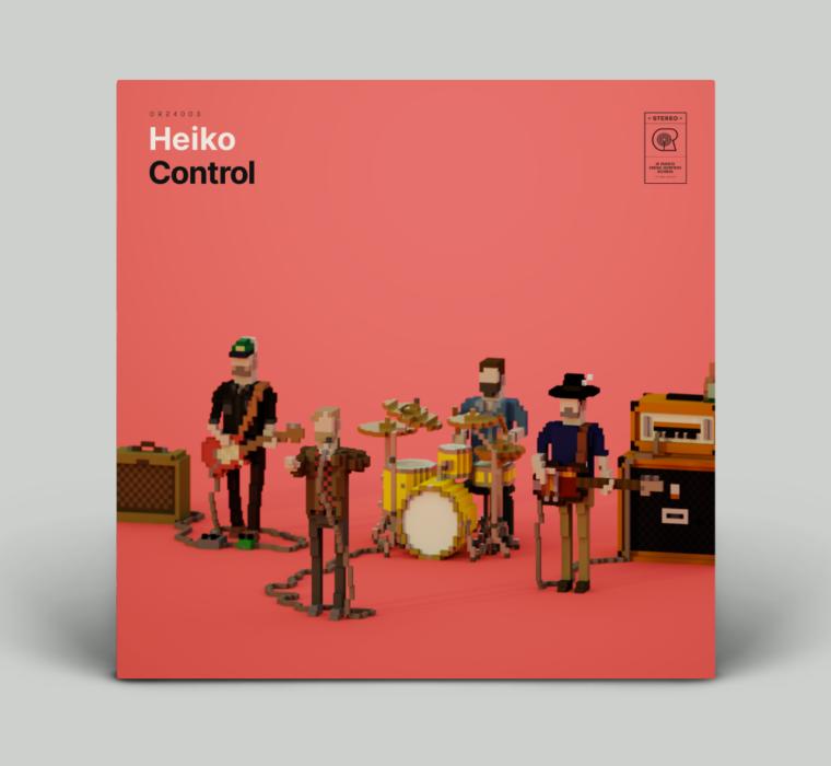 The cover for the song Control by Heiko.