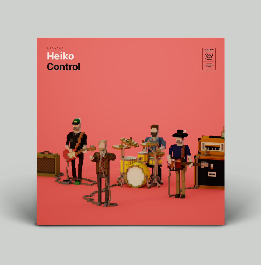 The cover for the song Control by Heiko.